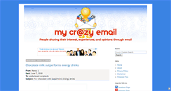 Desktop Screenshot of mycrazyemail.net